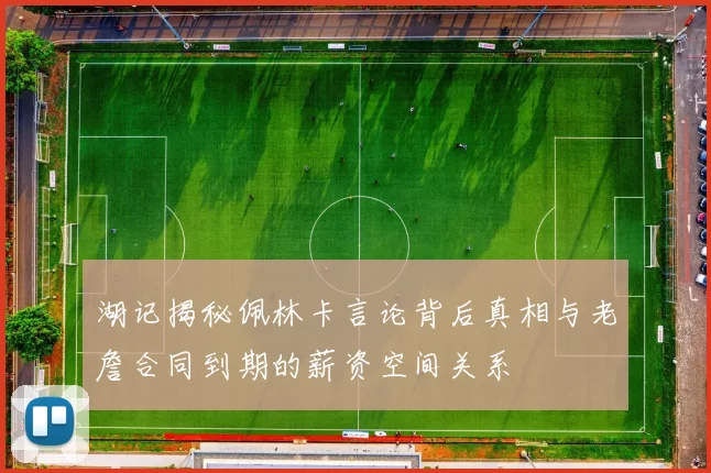 湖记揭秘佩林卡言论背后真相与老詹合同到期的薪资空间关系